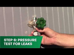 P-164D residential outdoor hydrant installation