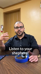 "My sheep listen to my voice." We're His sheep. Are you listening? #AtOneMKE #sheep #shepherd #listen | Atonement Lutheran Church