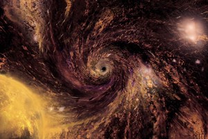 9.9K views · 685 reactions | Illustrated Animation: Black Hole Accretion Disk Credit: Ahmad Jabakenji (ASU Lebanon) | Sky | Facebook