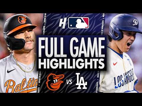 Baltimore Orioles vs Los Angeles Dodgers - FULL GAME HIGHLIGHTS 🔥 June 20, 2026 MLB Season
