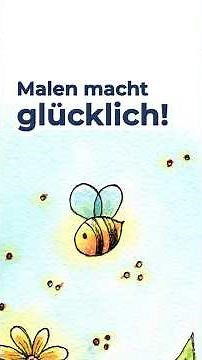Du kannst zeichnen! #aquarell #aquarellfüranfänger #zeichnenundausmalen #zeichnenfüranfänger