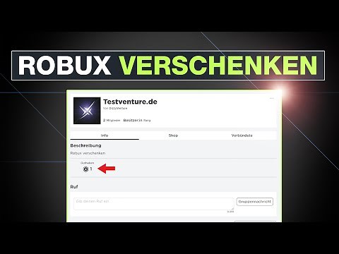 Giving away Robux: It's that easy | Roblox Tutorial German - Testventure
