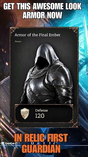 Find the Armor of the Final Ember | Relic First Guardian #shorts