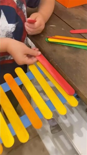 DIY Popsicle Stick and Tape Bridge Activity