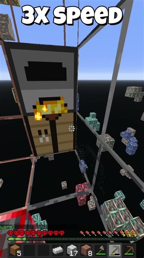 Minecraft but I can only use X-RAY!