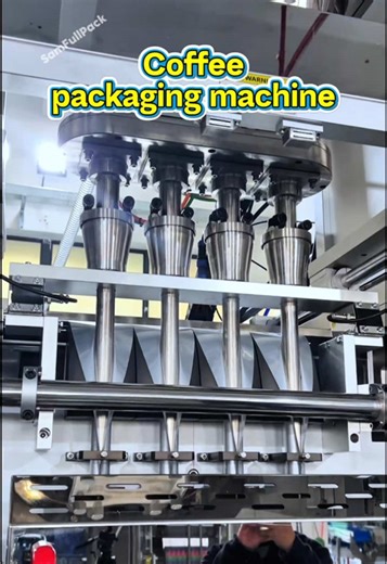 coffee powder packaging machine，140bag/minute #coffeepackagingmachine #milkpowderpackagingmachin #packagingmachine #fillingmachine #packagingmachinery