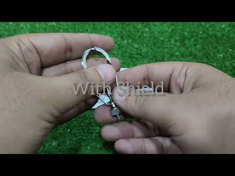 Dental Ivory Matrix Retainer, with and without Shields