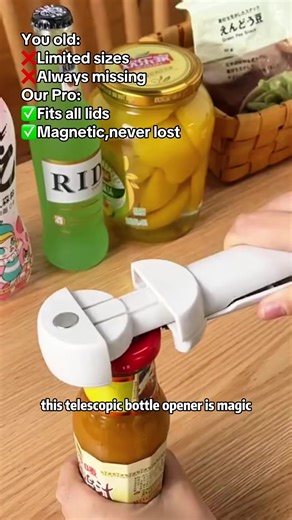 Telescopic Bottle Opener: Your Kitchen Game-Changer