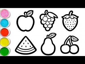 Fruits drawing made simple: A fun guide for kids