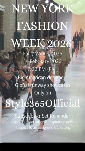 New York Fashion Week 2026 | Full Runway Show, Trends & Designer Collections