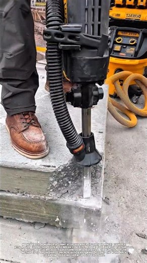 Concrete Breaking with Dust Control System | Powerful & Clean!.