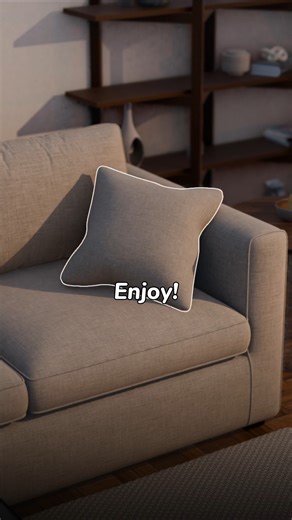 BlenderVitals on Instagram: "Making Pillows in Blender! 🛋️"