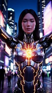 The City Stopped When She Awakened — Powerful Humanoid Robot Reveal #ai #artificialintelligence