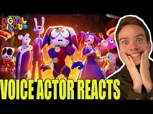 Voice Actor Reacts to THE AMAZING DIGITAL CIRCUS Ep 7: Beach Episode