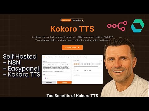 🔥 How to Use Kokoro TTS with n8n – Free & Open Source Text-to-Speech API Setup (2025 Tutorial)