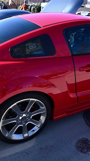 Red Saleen Ford Mustang