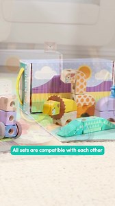 86 reactions | Little hands will have big fun building skills with Blockables Connect & Play Building Blocks! | Melissa & Doug | Facebook