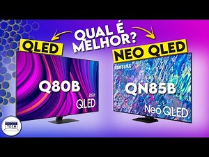 QLED or Neo QLED? What's the difference? Comparison of the Samsung QLED Q80B and Neo QLED QN85B TVs!