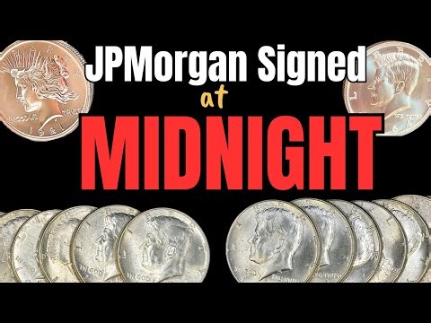 JPMorgan Signed At Midnight, CHANGED SILVER PRICE Before Anyone Noticed