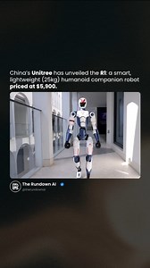 China’s Unitree Robotics has launched the R1, a humanoid robot priced at just $5,900—significantly undercutting existing competitors. Weighing 25kg and featuring 26 joints, the R1 is equipped with multimodal AI, including voice and image recognition. The launch, timed with China’s largest AI forum in Shanghai, signals a broader push by Chinese firms to lead in affordable humanoid robotics. Compared to the $200,000 price tag of similar robots in 2024, Unitree’s R1 marks a dramatic cost drop. It f