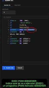 Aprende JCL de 0 a Experto en 20 Pasos - Capitulo 1
