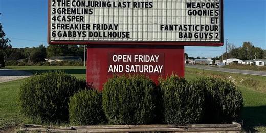 It’s the last weekend of the season at Holiday Drive-In