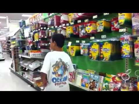 Kid farts loudly in target