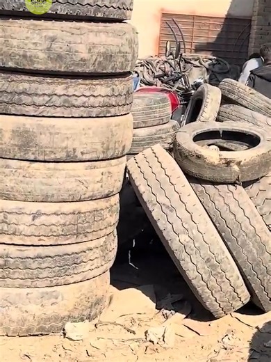 Amazing Recycling Process of Old Waste Tyres