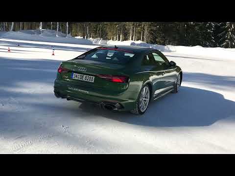 Audi Quattro snow drifting !!!!!