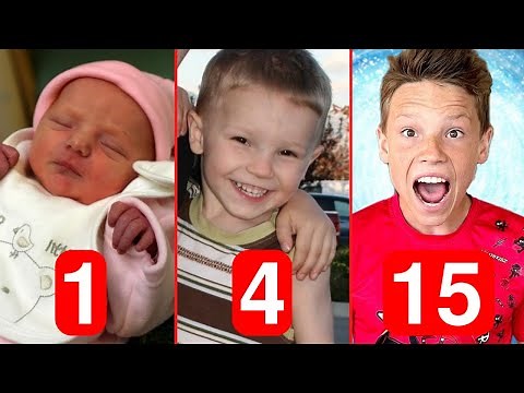 Ashton Myler - Transformation From 1 to 15 Years Old | Ninja Kids TV 2023