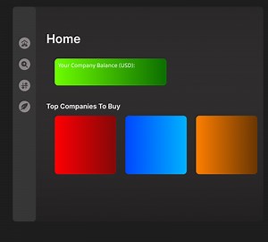 Fake stock market app UI - in need of opinions