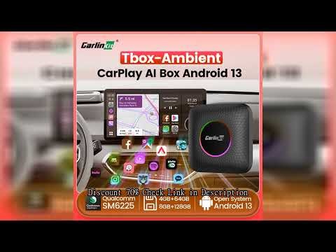 2025 CarlinKit 3 In 1 Android 13 Mini CarPlay Ai Box Android Auto Wireless CarPlay Box QCM6125 6225