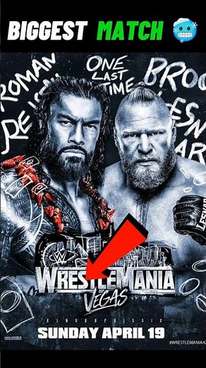 Roman Reigns Vs Brock Lesnar Again? 🥶🔥 #wwe #romanreigns #shorts