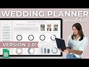 Wedding Planner Spreadsheet Template 2.0 VERSION - Updates & Tutorial
