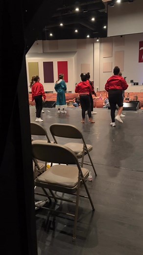 One more sleep until Carlee’s first ever in her life dance performance!! They have only practiced twice on stage. It started hitting her last night! Any tips on how to defeat performance gitters? | Shana Falany