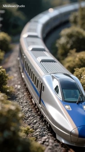 You Won’t Believe This Mini Shinkansen Looks So Real!