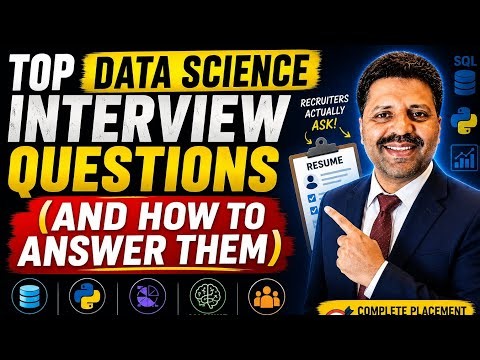 Top Data Science Interview Questions Recruiters Actually Ask (And How to Answer Them)
