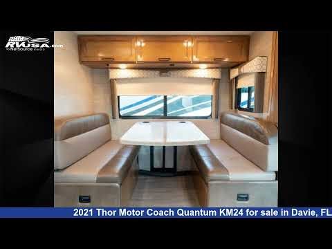 Incredible 2021 Thor Motor Coach Quantum Class C RV For Sale in Davie, FL | RVUSA.com