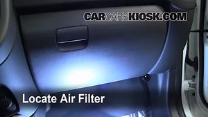 Cabin Air Filter Replacement: 2012 Kia Soul ! 2.0L 4 Cyl.