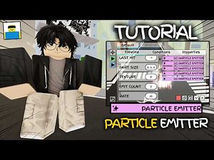 HOW TO USE PARTICLE EMITTER NODE IN JJS SKILL BUILDER UPDATE | JJS Roblox