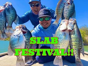 #SLABBOSS Crappie fishing on Lake Pleasant Arizona with MLF Pro Tai AU. Full Version
