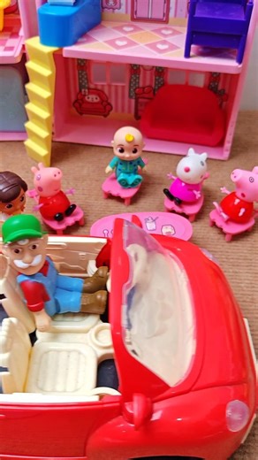 Satisfying with Unboxing & Review Peppa Pig and Cocomelon Playset Toy ASMR #toys #shorts