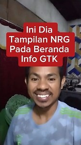 148K views · 2.2K reactions | Ini Dia Tampilan NRG Pada Beranda Info GTK #ppg #ppgdaljab2025 #ppggurutertentu #fbpro #reels #fyp #viral | Juan Kefi Tutorial | Facebook