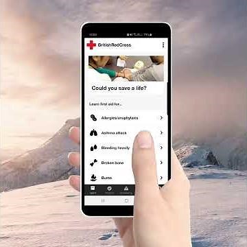 Using our first aid app | British Red Cross | First Aid