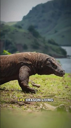 Komodo Dragon Facts You Won’t Believe! | Real-Life Dragon in Indonesia #komodo #factsanimal #animals