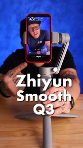 #SMOOTHQ3 Integrated rotatable fill light with touch button to light you up from all angles with three adjustable brightness levels. Wanna add easy but mind-blowing effects that make your videos stand out? Get creative with our ZY Cami app. 😎 | Zhiyun-Tech