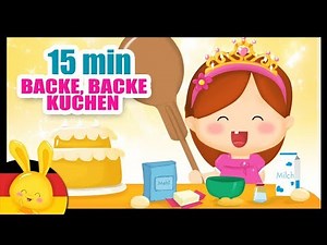 Backe, backe Kuchen - Die zauberhaften Prinzessinnen - Kinderlieder deutsch - Titounis