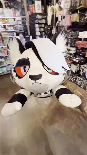 put your paws on the circle, why don’t ya? Weighted Loona plush now available in Hot Topic stores.