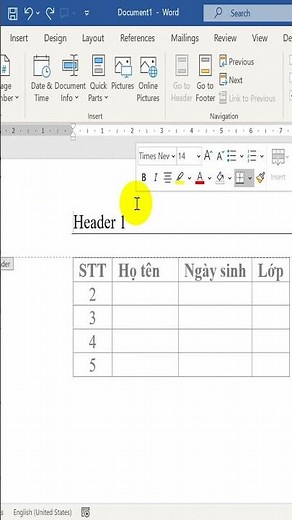 How to remove headers in Word #viral #shorts #wordtips