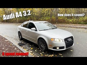 Why YOU want an Audi A4 3.2